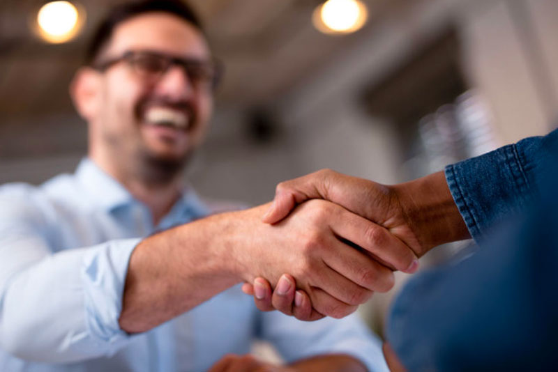 handshake patient doctor greeting