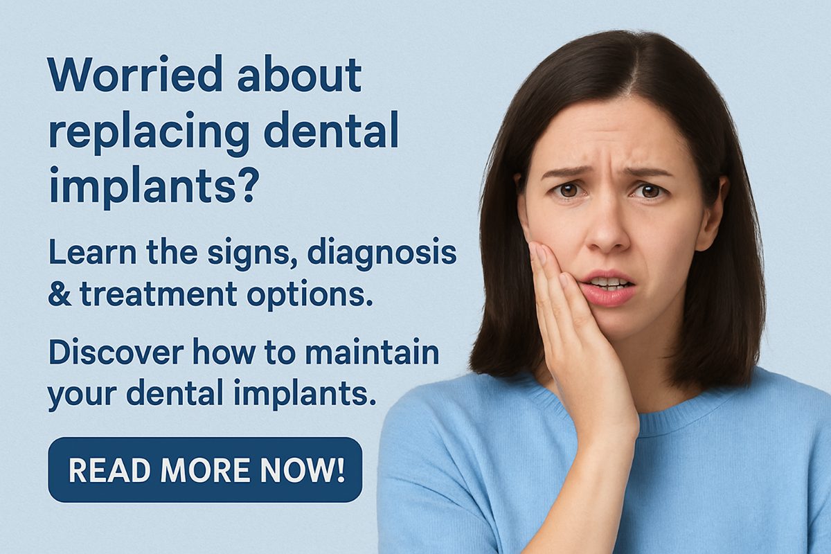 Image of a dentist in Rapid City carefully examining a dental implant with specialized tools, with a focus on assessing its stability and health, no text on image.